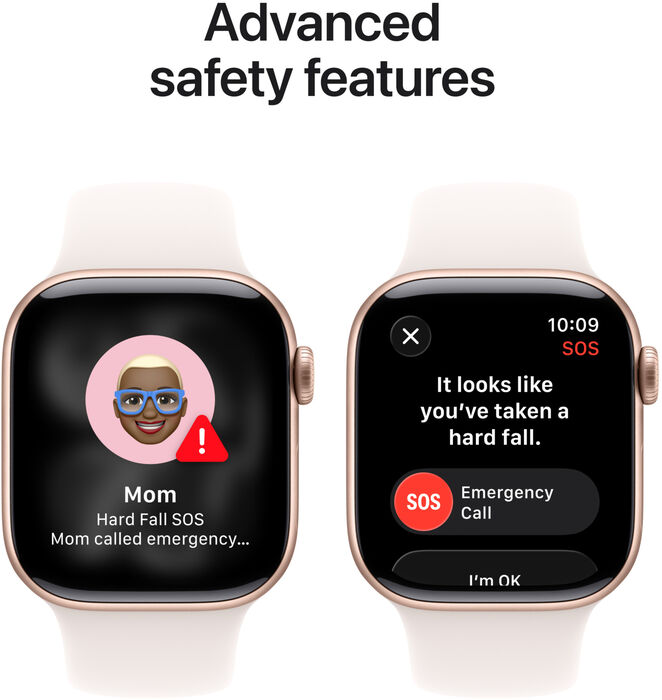 Product image not available for Apple Watch Series 11 GPS/5G 42mm - Rósagyllt Sport ól