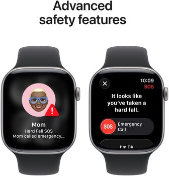 Apple Watch Series 11 GPS/5G 42mm - Grá Sport ól