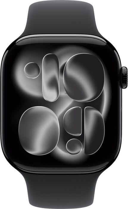 Apple Watch Series 11 GPS/5G 46mm - Svart/Sport ól