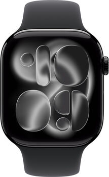 Apple Watch Series 11 GPS/5G 46mm - Svart/Sport ól