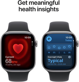 Apple Watch Series 11 GPS/5G 46mm - Grátt/Sport ól