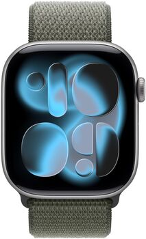 Apple Sport Loop ól fyrir Apple Watch 44/45/46/49mm - Græn