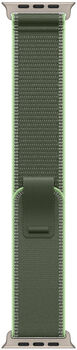 Apple Trail Loop ól M/L fyrir Apple Watch 49mm - Græn/Titanium