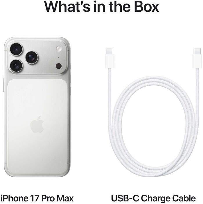 Apple iPhone 17 Pro Max snjallsími 256 GB - Silfur