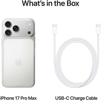 Apple iPhone 17 Pro Max snjallsími 256 GB - Silfur