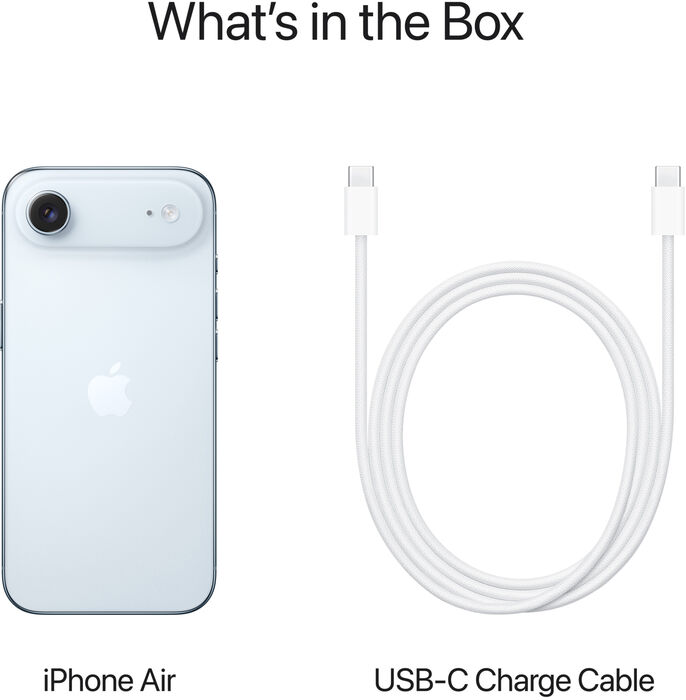 Apple iPhone Air snjallsími 256 GB - Himinblár