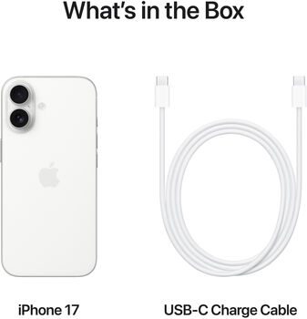 Apple iPhone 17 snjallsími 256 GB - Hvítur