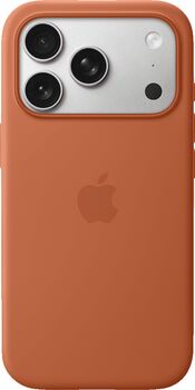 iPhone 17 Pro sílikon símahulstur - Brúnt