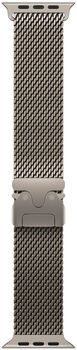 Apple Milanese Natural Titanium ól Large fyrir Apple Watch 49mm
