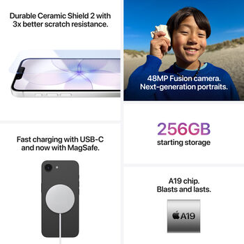 Apple iPhone 17e snjallsími 256GB - Svartur