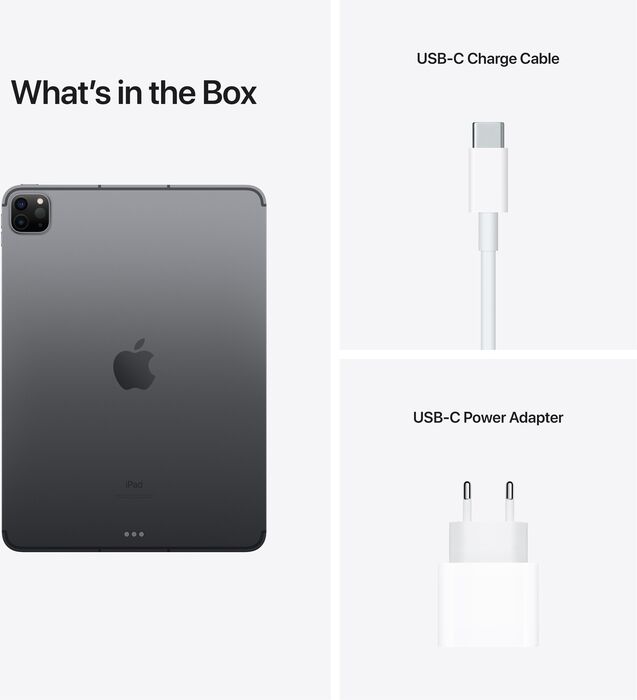 iPad Pro 2021 11" 5G 128GB - Dökkgrár 