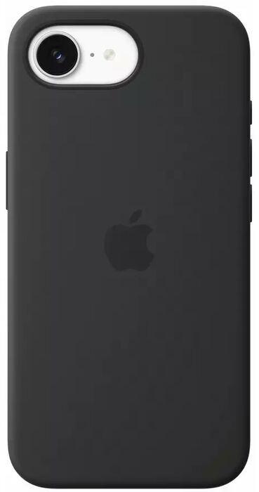 Apple iPhone 17e sílíkon símahulstur - MagSafe Svart