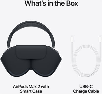 Apple AirPods Max 2 með USB-C - Svört
