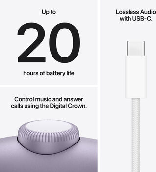 Apple AirPods Max 2 með USB-C - Fjólublá