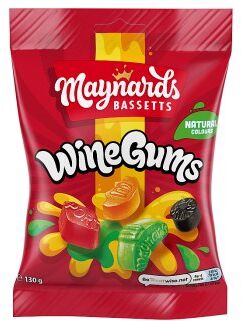 Maynards Bassets Wine Gums - 130 g