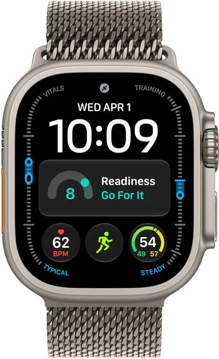 Apple Watch Ultra 4 49mm - Títan Milanese ól L