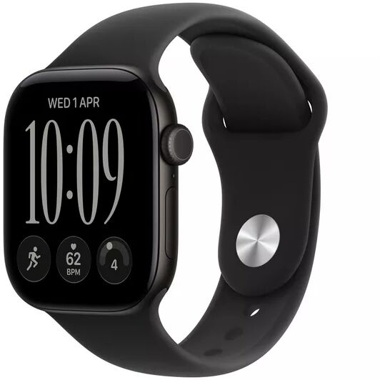 Apple Watch Series 12 GPS 42mm - Svart Sport ól S/M
