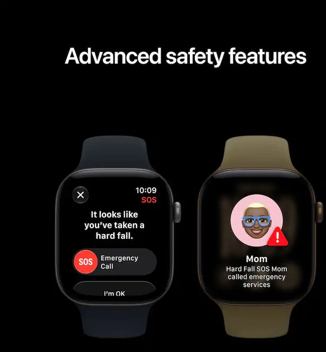 Apple Watch Series 12 GPS 46mm - Brons/grænt Sport ól M/L