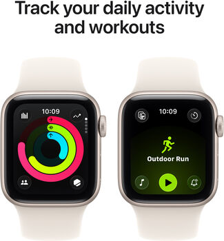 Apple Watch SE 3 40mm  - Hvítt Sport ól