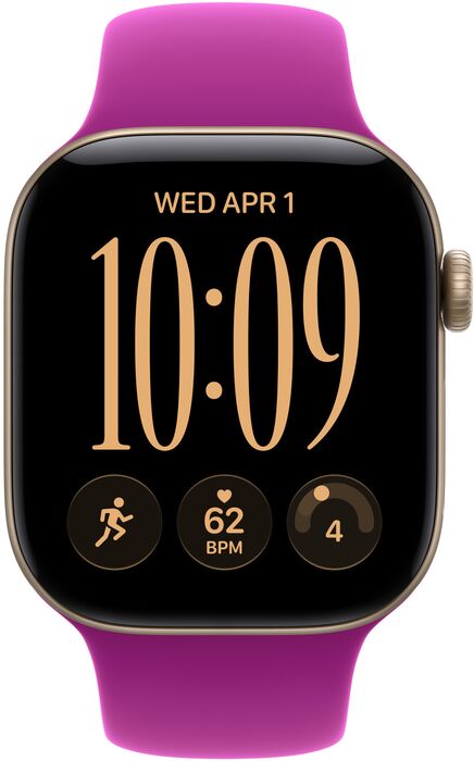 Apple Sport Band ól f. 42mm Apple Watch S/M - Bleik