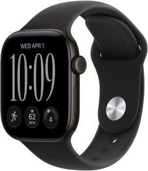 Apple Sport Band ól f. 42mm Apple Watch S/M - Svört