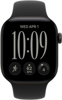 Apple Sport Band ól f. 42mm Apple Watch S/M - Svört