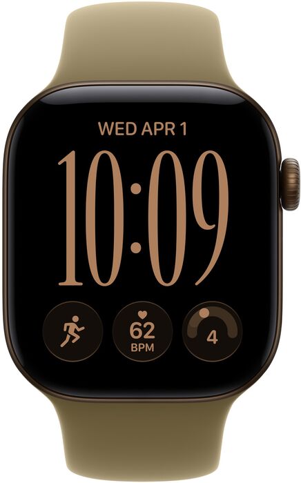 Apple Sport Band ól f. 42mm Apple Watch S/M - Ólífugræn
