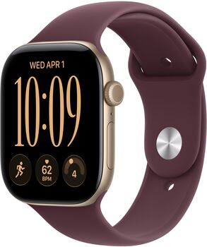 Apple Sport Band ól f. 46mm Apple Watch M/L - Vínrauð