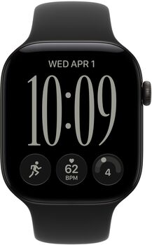 Apple Sport Band ól f. 46mm Apple Watch M/L - Svört