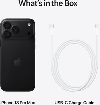 iPhone 18 Pro Max snjallsími 256 GB - Svartur