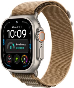 Apple Alpine Loop ól f. Títan Apple Watch Ultra - Ljósbrún