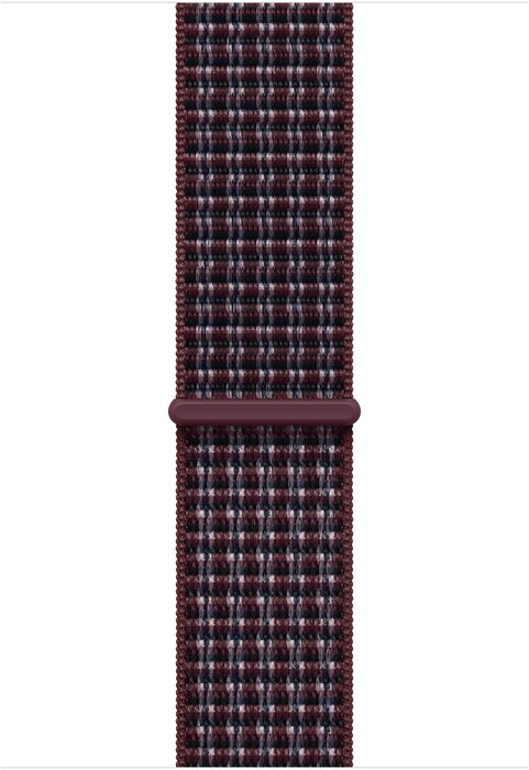 Apple Sport Loop ól f. 46mm Apple Watch - Vínrauð