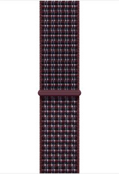 Apple Sport Loop ól f. 46mm Apple Watch - Vínrauð