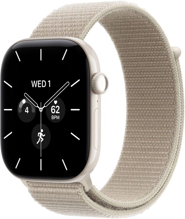 Apple Sport Loop ól f. 46mm Apple Watch - Kremhvít