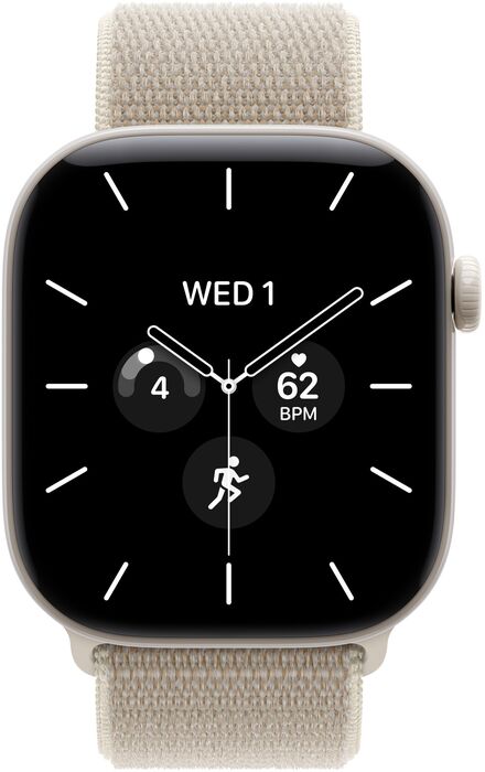Apple Sport Loop ól f. 46mm Apple Watch - Kremhvít