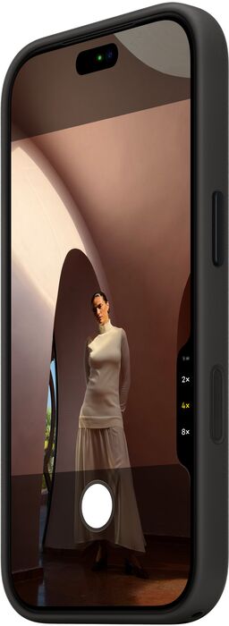 Apple iPhone 18 Pro TechWoven símahulstur - Svart