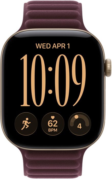 Apple Magnetic Link ól f. 46mm Apple Watch M/L - Vínrauð