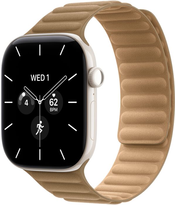 Apple Magnetic Link ól f. 46mm Apple Watch M/L - Ljósbrún