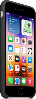 Apple iPhone SE sílikon símahulstur - Svart