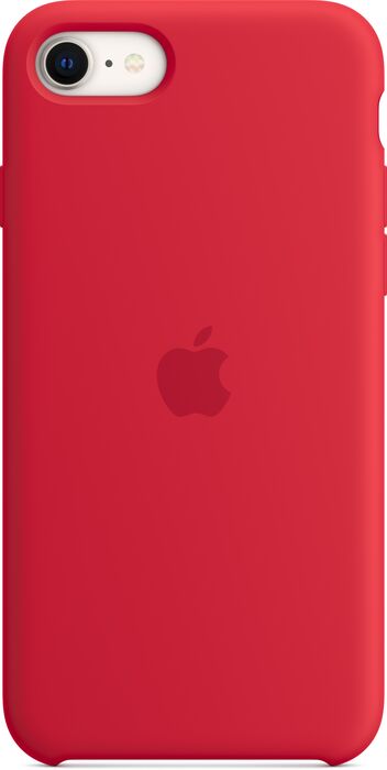 Apple iPhone SE sílikon símahulstur - Rautt
