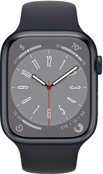 Apple Watch Series 8 LTE 45mm - Dökkblátt/Dökkblá Sport ól