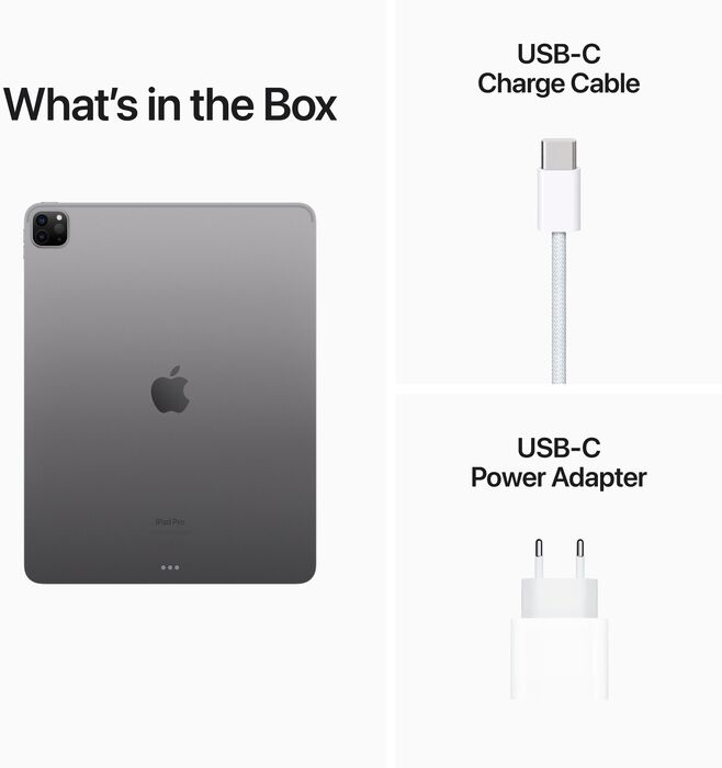 Apple iPad Pro 12,9" (2022) 128 GB Wi-Fi - Grár