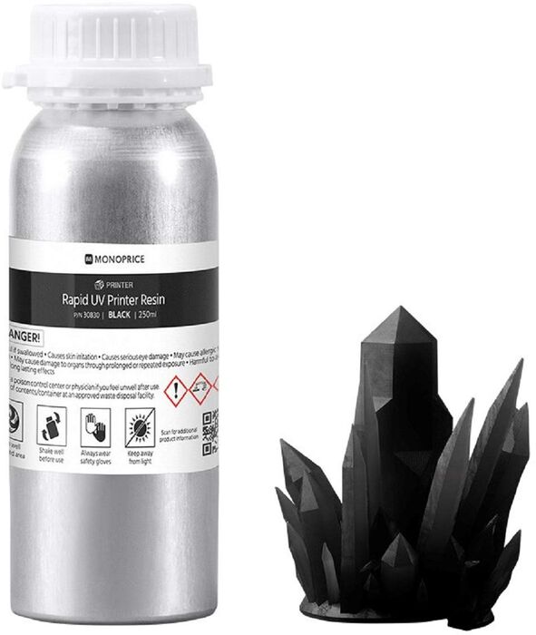 Monoprice 250 ml prentkvoða - Svört