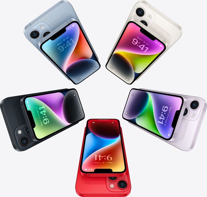 Apple iPhone 14 Plus 128 GB snjallsími - Dökkblár