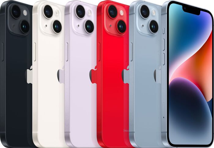 Apple iPhone 14 Plus 128 GB snjallsími - Dökkblár