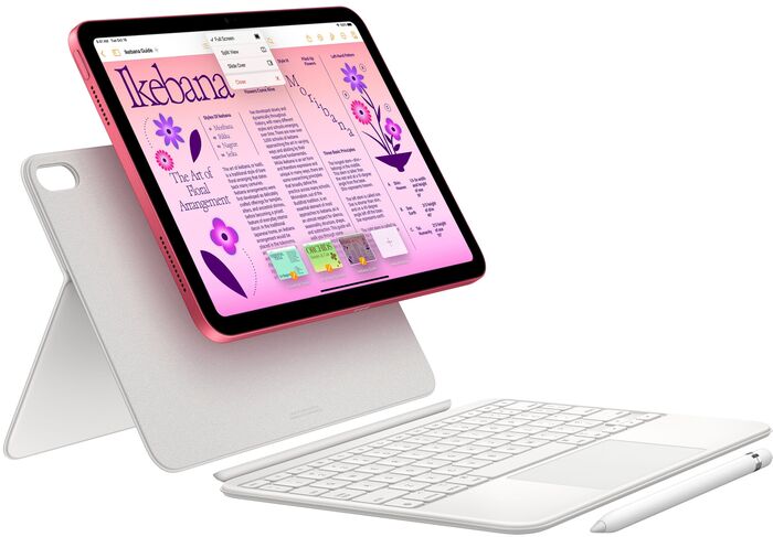 Apple iPad 10,9" (2022) 256 GB Wi-Fi+5G - Gulur