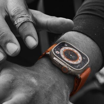 Apple Watch Ultra 49 mm Ocean Band - Dökkblátt