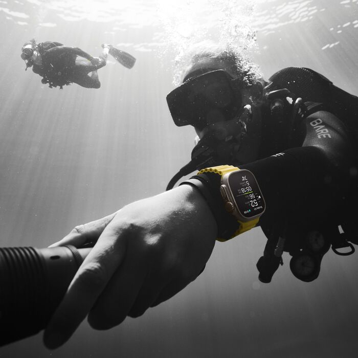 Apple Watch Ultra 49 mm Ocean Band - Dökkblátt