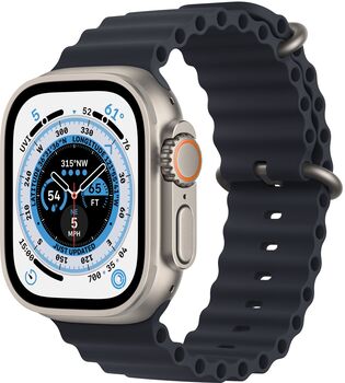 Apple Watch Ultra 49 mm Ocean Band - Dökkblátt