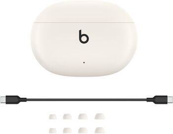 Beats Studio Buds + heyrnartól - Hvít